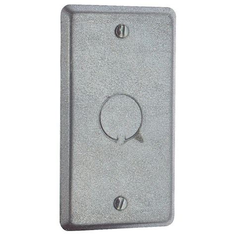 home depot electrical box plate|steel electrical box covers.